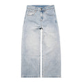Pinstripe Denim Jeans