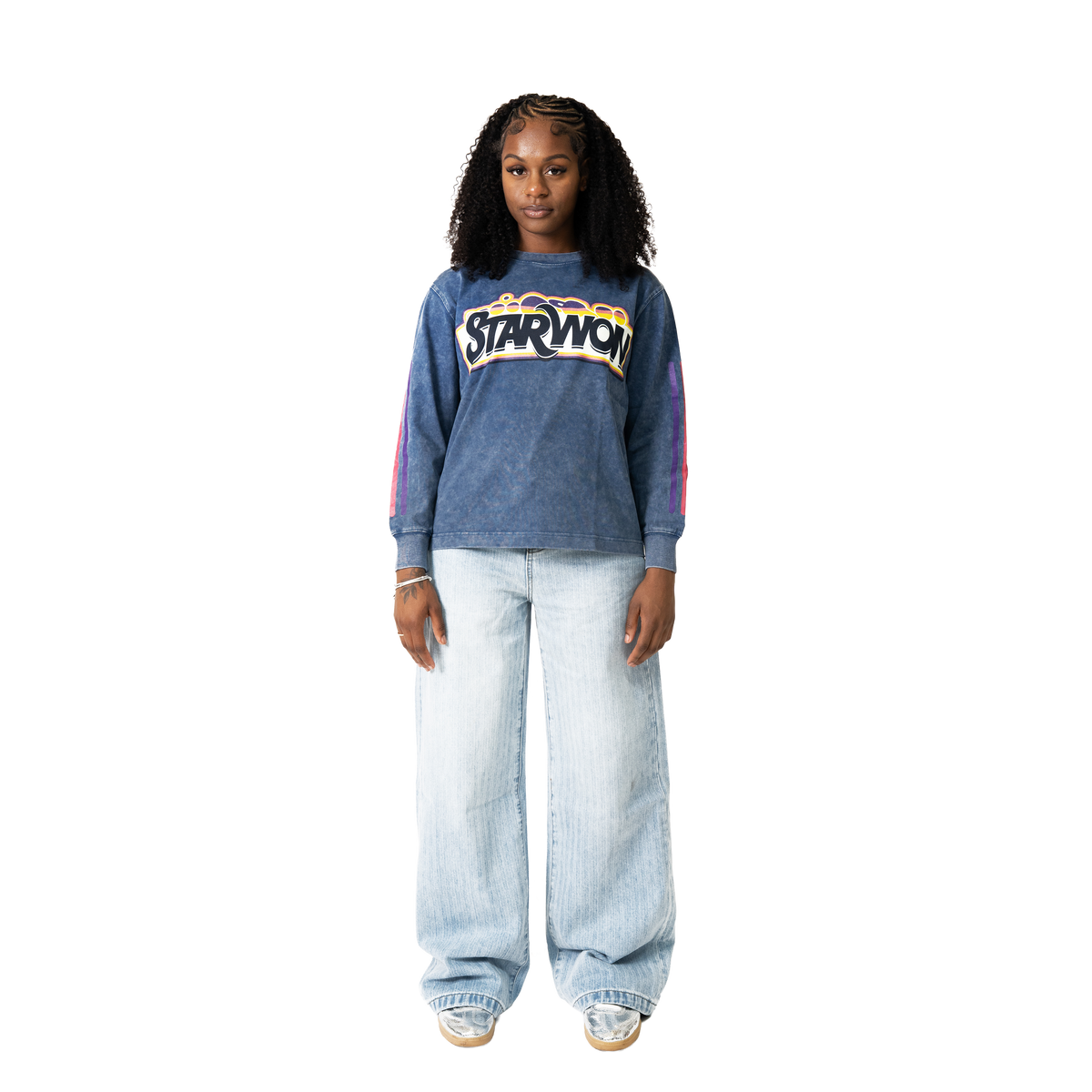 StarWon LS Tee (Navy Blue)